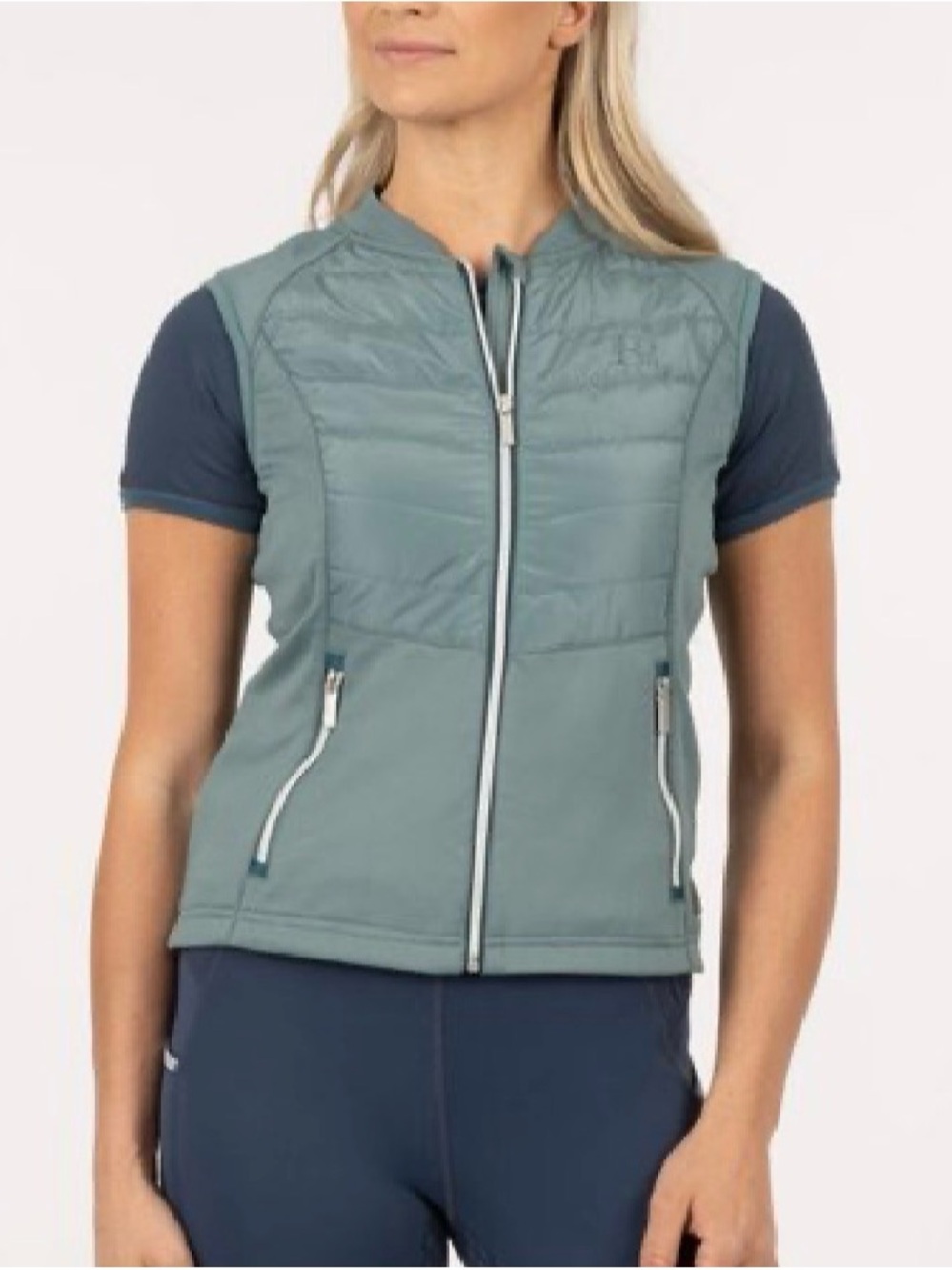 Performance Vest in Sea Green - Women's